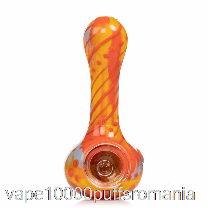 Vape Romania Eyce Oraflex Lingura De Silicon Floral Desert (gri/portocaliu/sunglow)